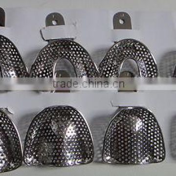 Dental Impression Trays Dental Lab Instruments Set of 8