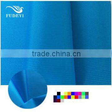 PU coated 100% polyester jacquard rainproof fabric for bag