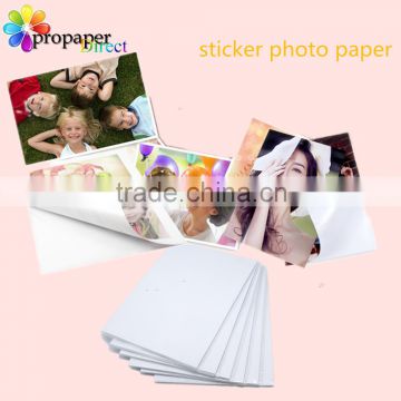 photo paper type self adhesive sticker paper A4