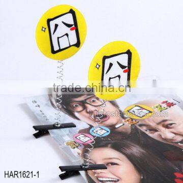 2016 Newest factory price yiwu wholesale funny plants antenna hairpins for gift
