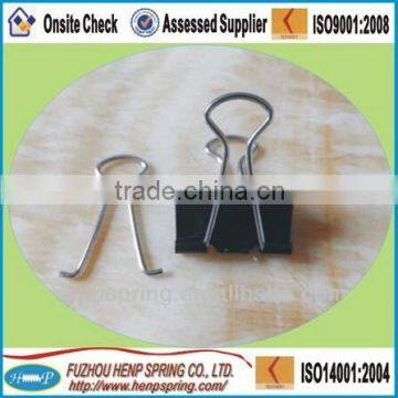 2015 Quality small wire forms V shaped spring clip