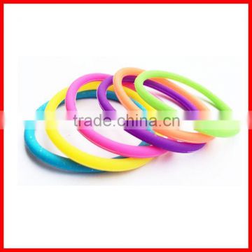 New arrival cheap silicone elastic band hair extensions