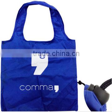 Blue Strawberry Folding Shopping Bag Eco Shopping Bag 210D Shopper Bag