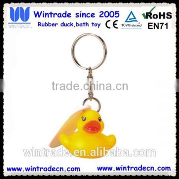 Small duck keychain/mini duck key chain/little duck