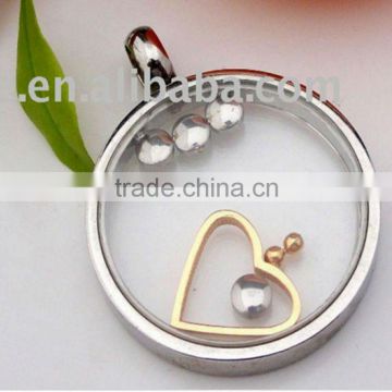 New product for 2013 fashion glass floating lockets jewelry supplies lockets #32022-1