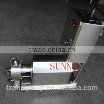 Sanitary homogeneous beverage pump