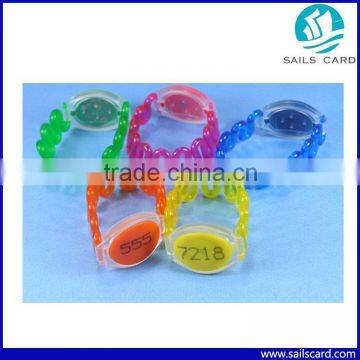 ISO15693 Soft PVC Waterproof RFID Wristband With Best Price