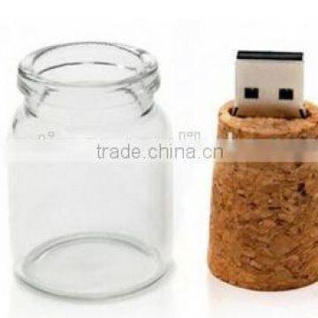 glass jar usb 2.0 flash drive