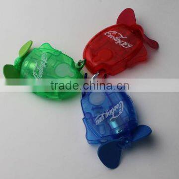 mini water spray fan with carabiner
