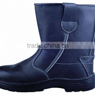 2014 New Style Steel Toe Cap and Steel Plate Oil and Slip Resistent Nubuck Leather High Cut Boots for Workman photo-2