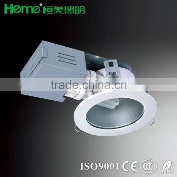 5" PC ring horizontal recessed downlighting with 185mm diameter 170mm cut out