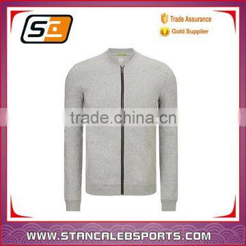 Stan Caleb China Customized winter zipper fleece high quality zip hoodie