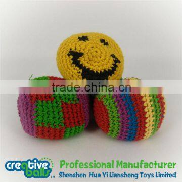 Kids Toy Kintted Kids Toy Customized Footbag