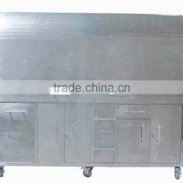 Factory Price Stainless Steel Mobile Espresso Coffee Cart photo-4