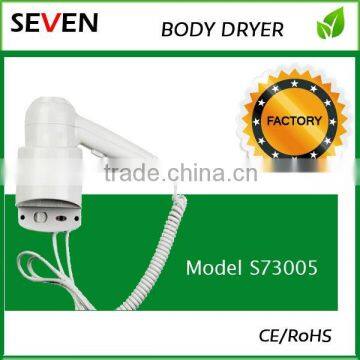 Economical high speed plastic sensor bathroom accessory automatic hair dryer holder