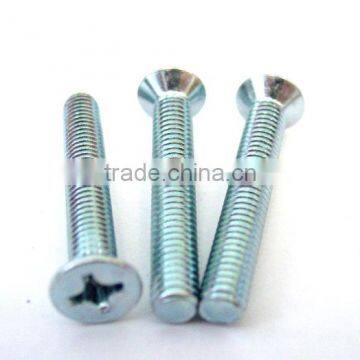 DIN 965 Cross Recessed Flat Head Machine Screws