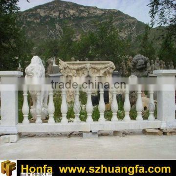 Grey Marble outdoor railing design