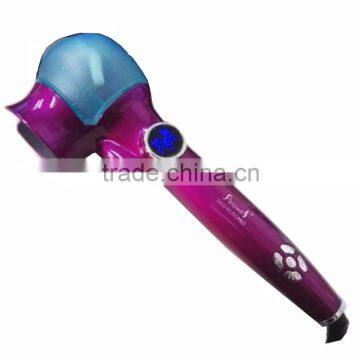 Intelligent LED Hair Curler With Steam Spray Hair Care Styling Tools Ceramic Wave Hair Roller Magic Curling Iron Hair