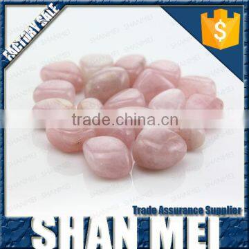 natural pink quartz gemstone seed beads for jewelry making