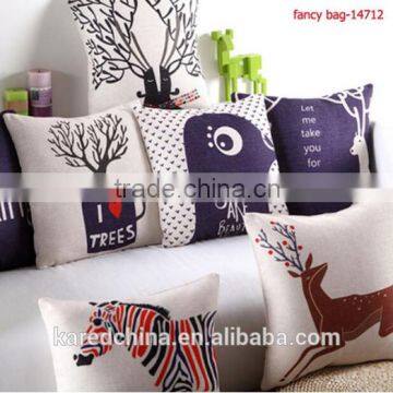 wholesale 100% cotton Spots printed pillow case and cushion cover