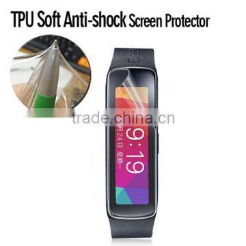 High Quality Clear Soft Screen Film for Samsung Gear Fit2 Screen Protector Skin