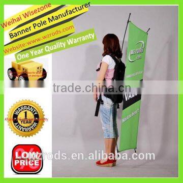 Hot Selling Cheap Backpack Flag Banner For Sale