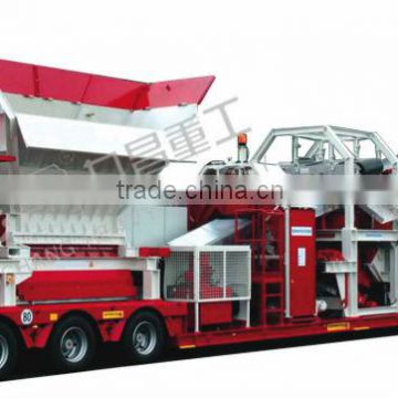 mobile crushing plant/mobile plant/stone crusher plant