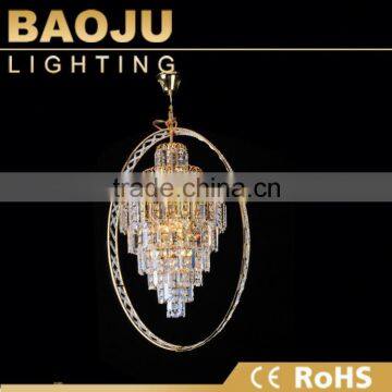 Fancy traditional most popular modern led k9 crystal chandelier