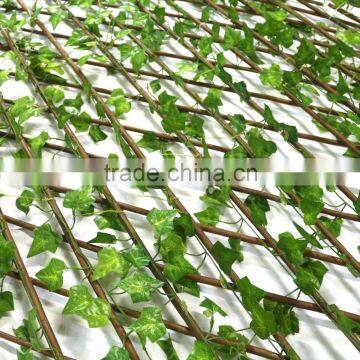High Quality Wholesale Garden Artificial Leaf Fence photo-3