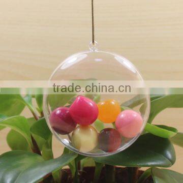 2016 Factory Whole Sale Food Grade Plastic Balls Environmental Christmas Ball