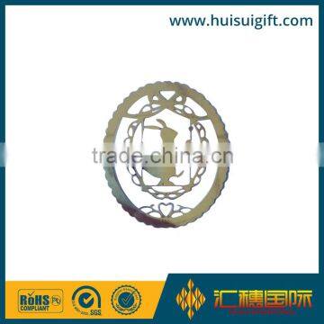 High quality metal elliptical hollow-out paper clip no minimum order