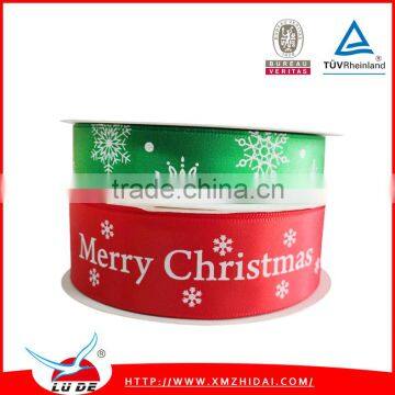 2015 Custom Printed Ribbon for Christmas,Christmas Decorative Ribbon photo-3