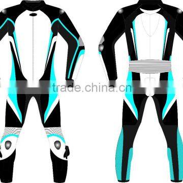 Motorbike leather suit/With your logos, Graphic designing leather suits