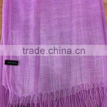 Active Dyeing, Solid Color 100% Viscose Scarf, OEM China, Trade Assurance photo-6