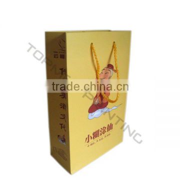 CMYK Printing Wine Paper Bag