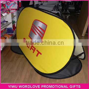 2016 New items polyester printed A frame banner,custom horizontal pop out banner,display promotion outdoor pop up banner