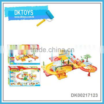 2016 funny design battery operated block train toy,b/o toy train