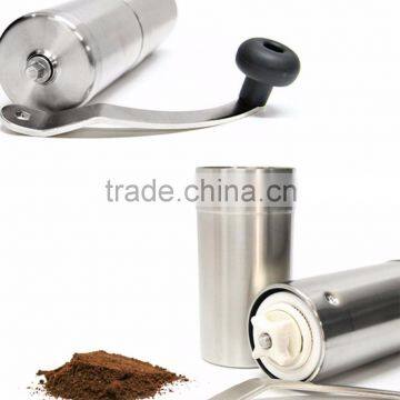China Supplier Low Price Stainless Steel Housing Manual Coffee Gridner for Sale