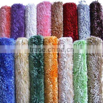 shining tufting chenille carpet tile