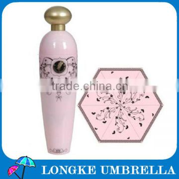 [FMB006]Custom perfume bottle umbrella