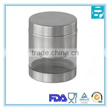 High Stainless Steel Storage Box Set With Window photo-4