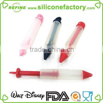 Food grade silicone cake decorating tools silicone cake decorating pen