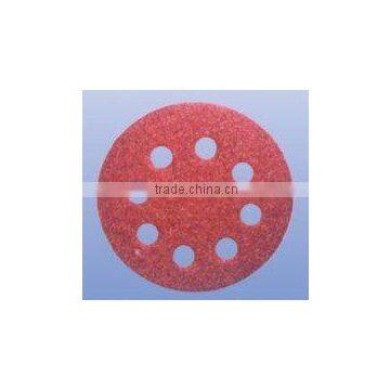 Aluminum oxide Velcro Sanding Disc with 8 holes