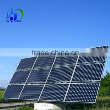 3.2mm ultra clear tempered solar panel glass