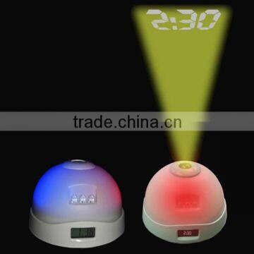 Projection clock with Led light