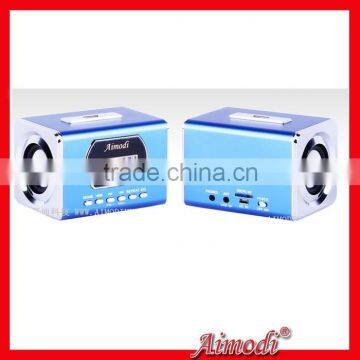 2015 New Design Novelty Wireless Speaker Mini Portable With Lcd Dis Player photo-3