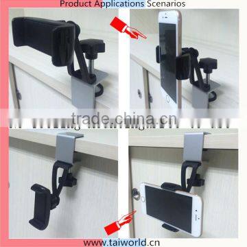 Useful Plastic Mounting Surface Kitchen Cabinet Stand Clip Bracket Holder