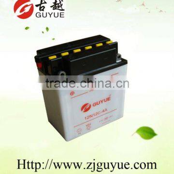 12v 12ah rechargeable motorcycle battery with high performance