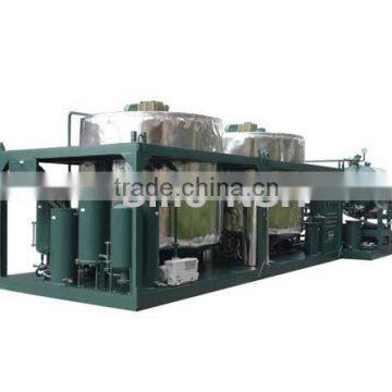 Reclamation Plant for Used Mixed Oil