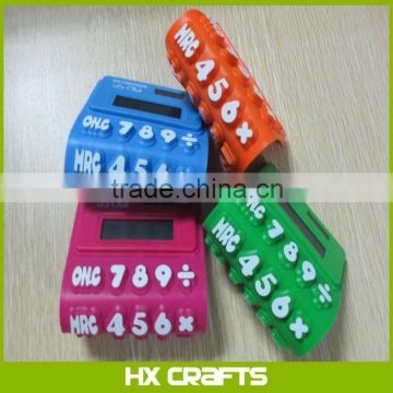 New design soft silicone calculator for decoration